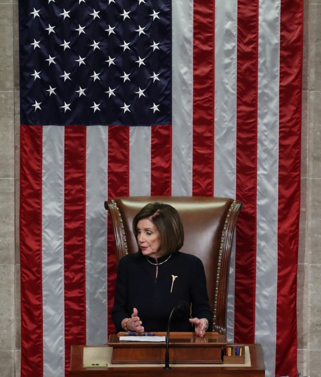Nancy Pelosi in the House