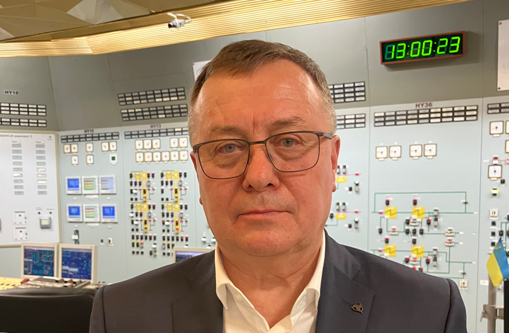 Pavlo Kovtonyuk, the head of Energoatom, Ukraine’s National Nuclear Energy Company