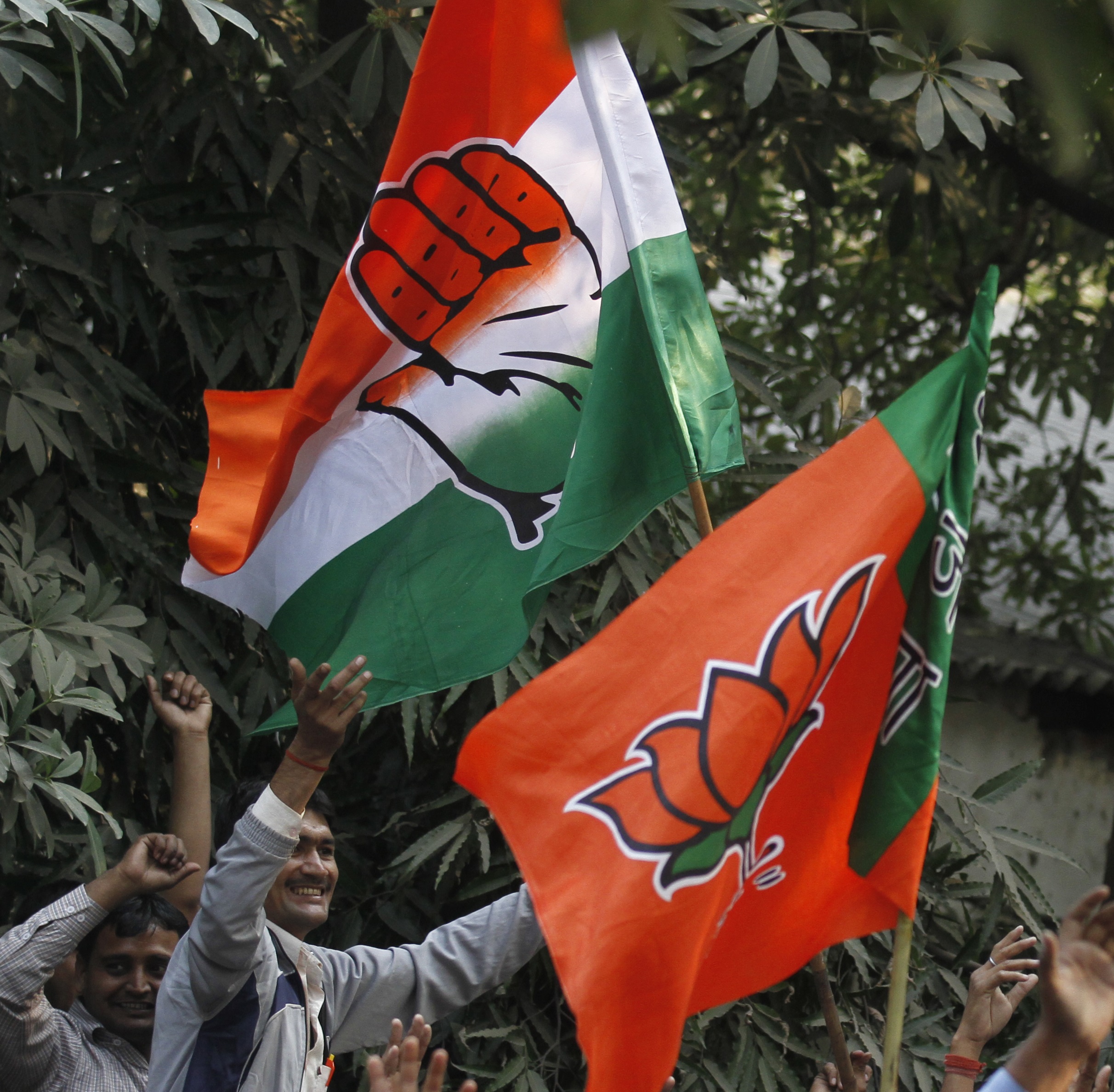 कांग्रेस, बीजेपी