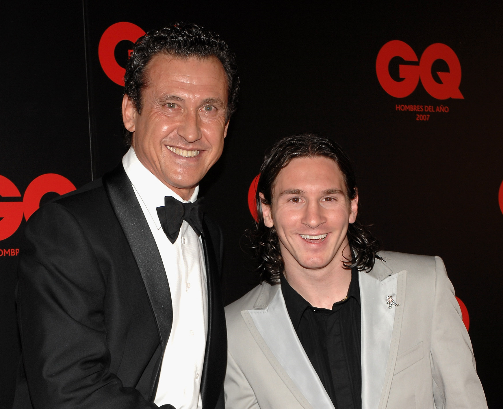 Jorge Valdano and Lionel Messi