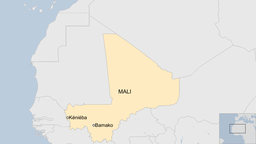 Map of Mali