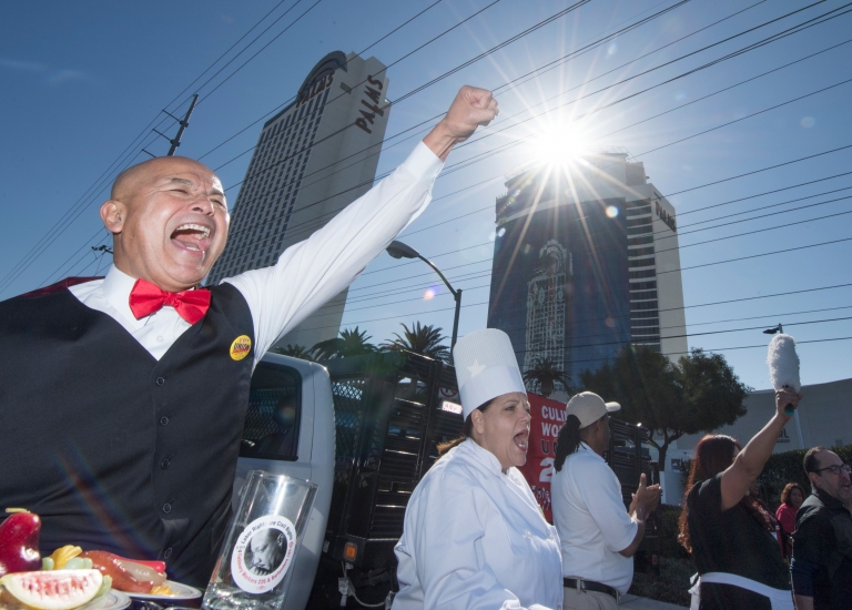 Nevada culinary union members