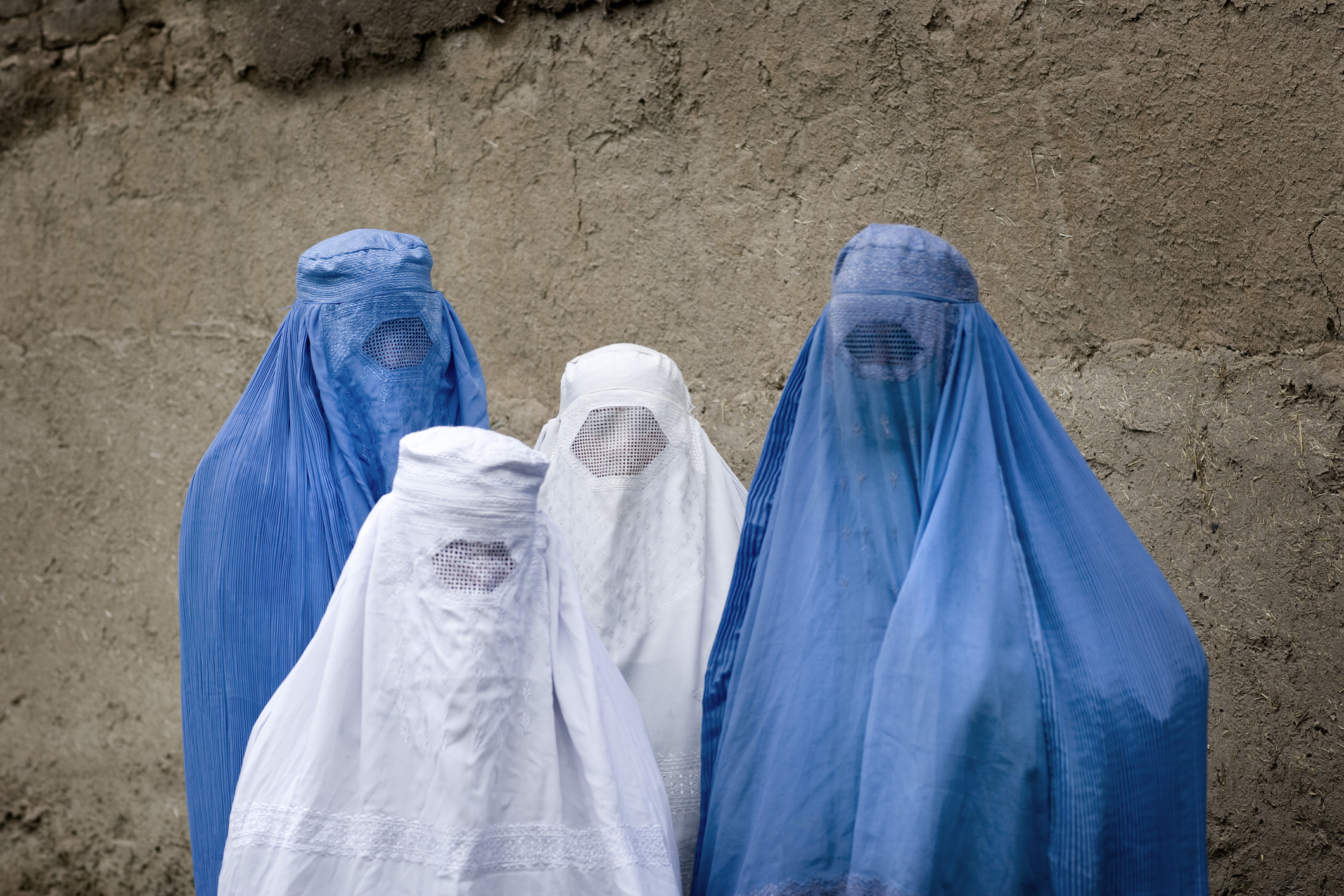 Mujeres con burka