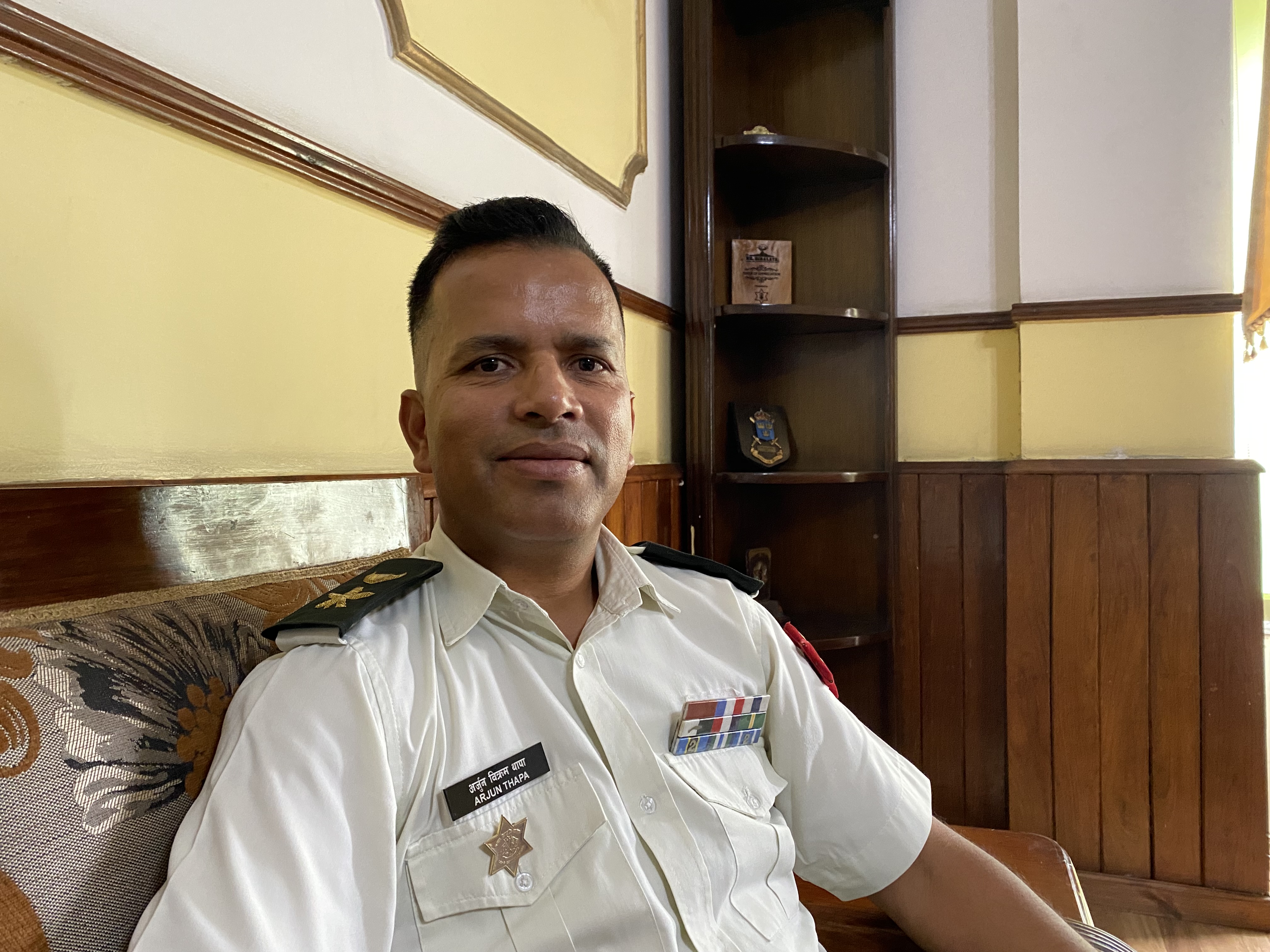 प्रमुख सेनानी अर्जुन विक्रम थापा