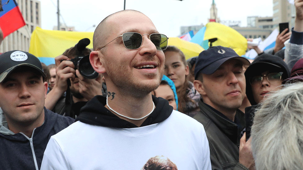 Rapper Oxxxymiron