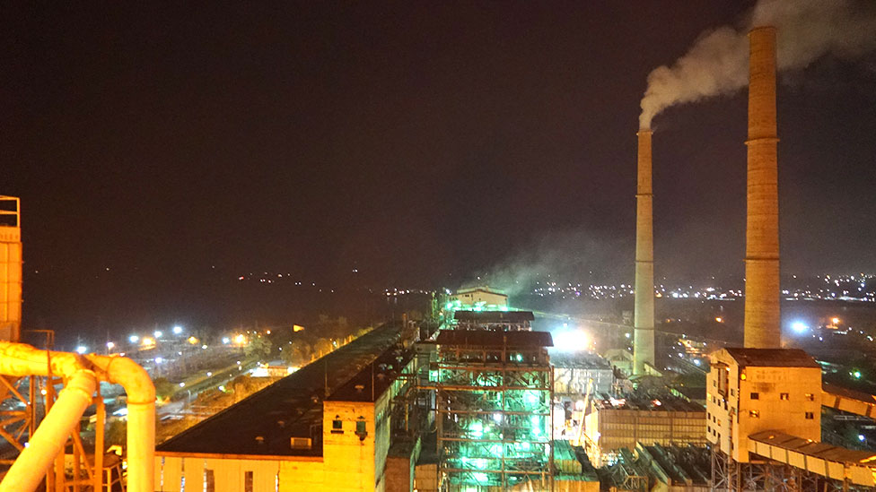 Coal plant, India