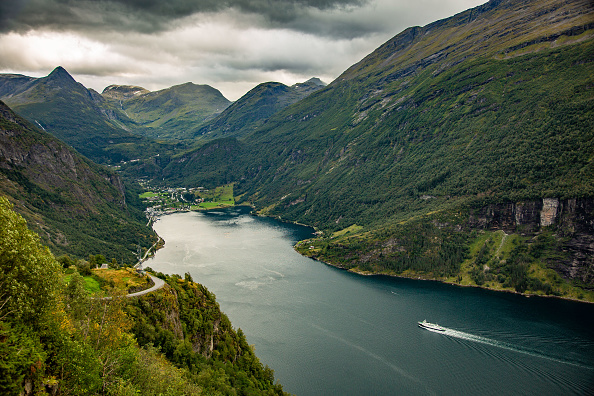 A Norwegian fjord