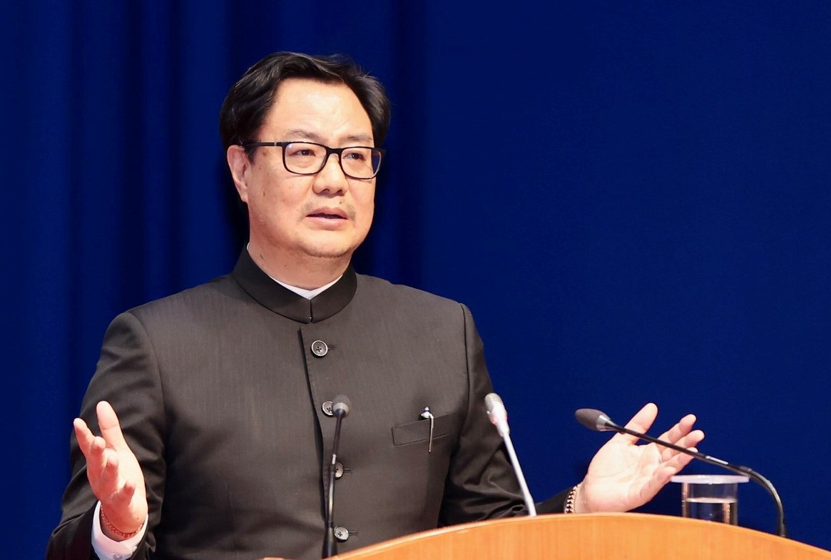 किरण रिजिजु, केंद्रीय कानून मंत्री