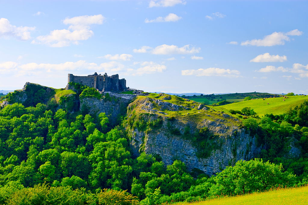 Carreg Cennen Castle, near Llandeilo, Carmarthenshire