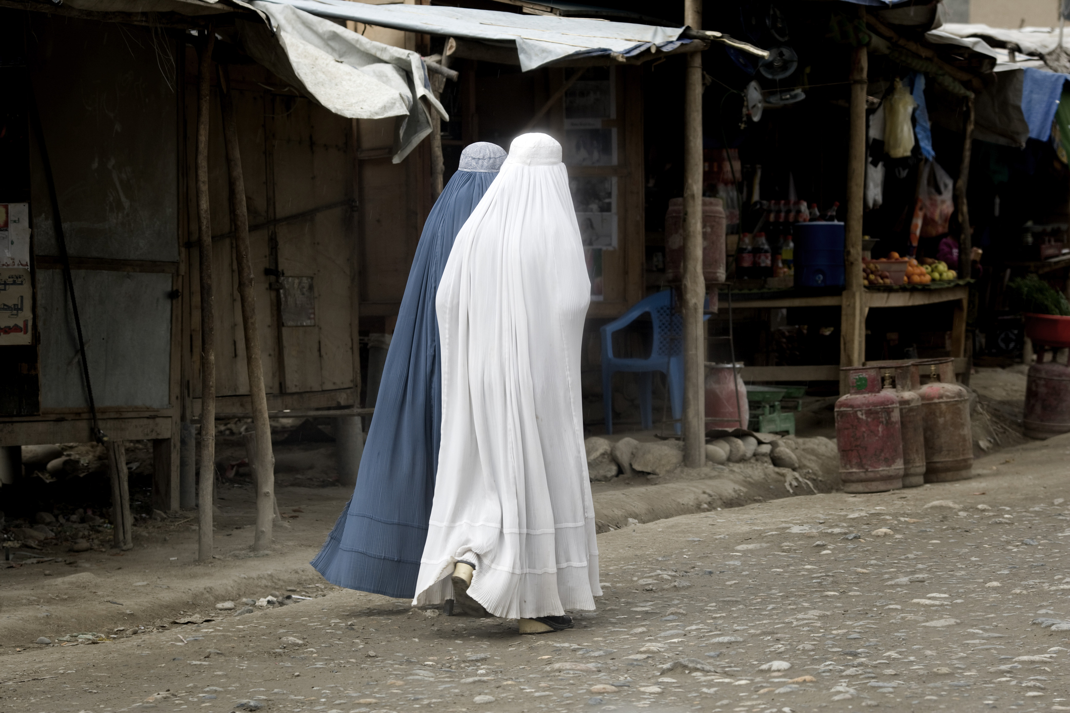 Mujeres con burka