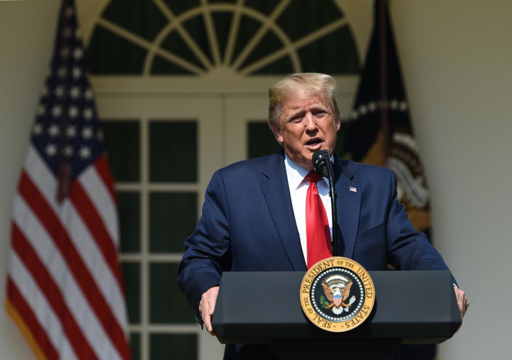 White House podium