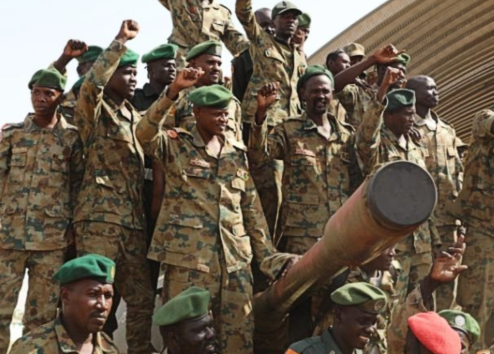 Soldiers in Khartoum, Sudan - September 2021