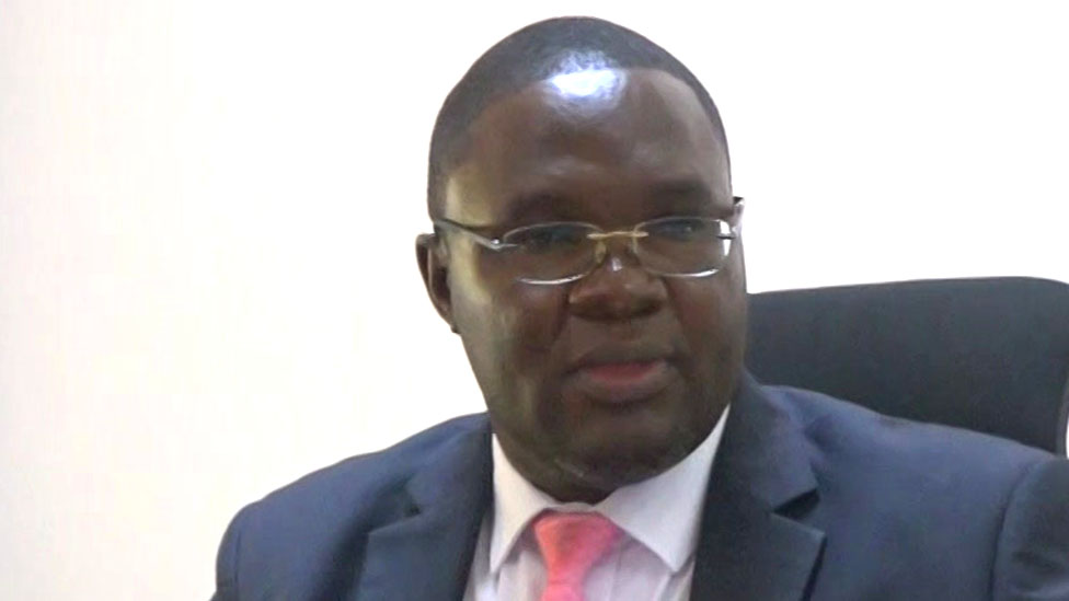 A head and shoulders image of magistrate David Odhiambo