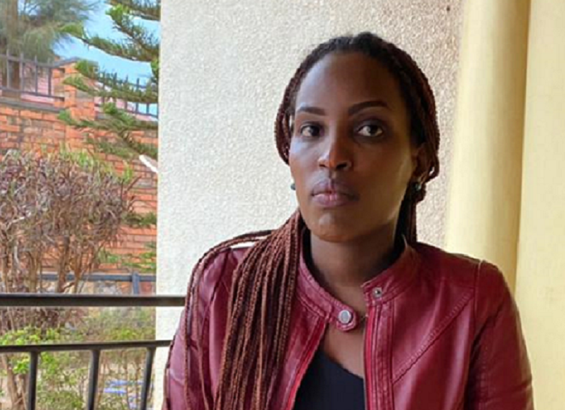 Larissa Murenzi saying, Kuri njyewe mba numva nta rundi rugamba nshaka kurwana nawe, nagende azahure n'ubuzima.