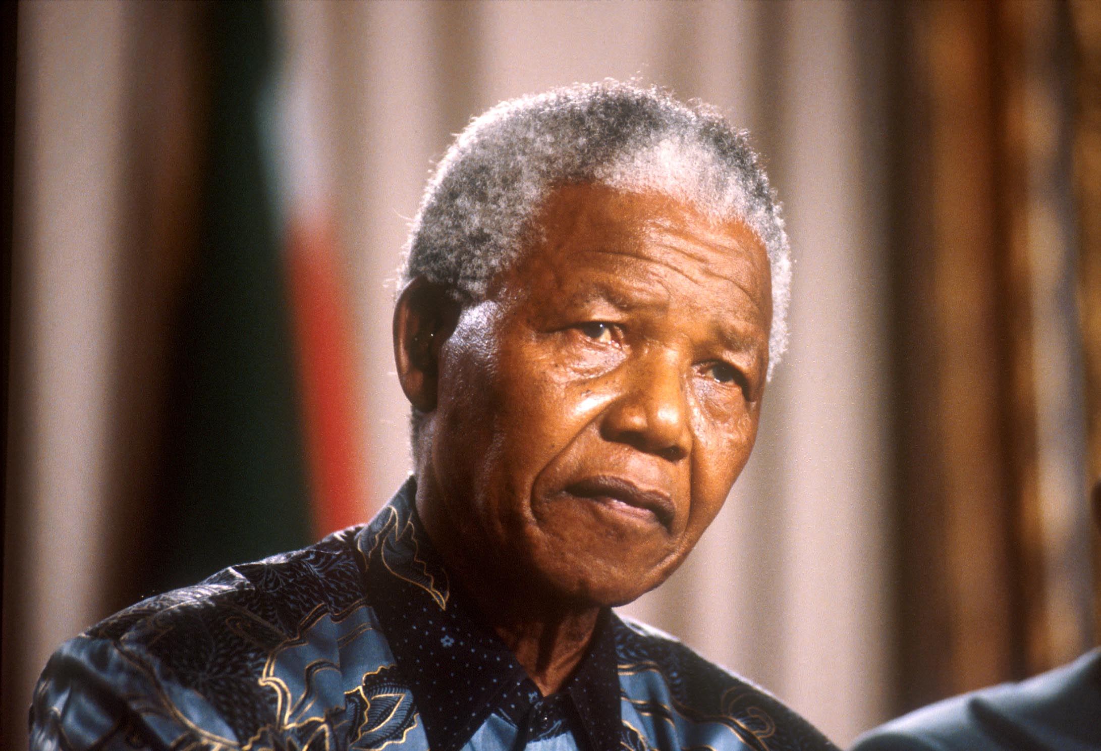 Nelson Mandela, le 01/10/1996.