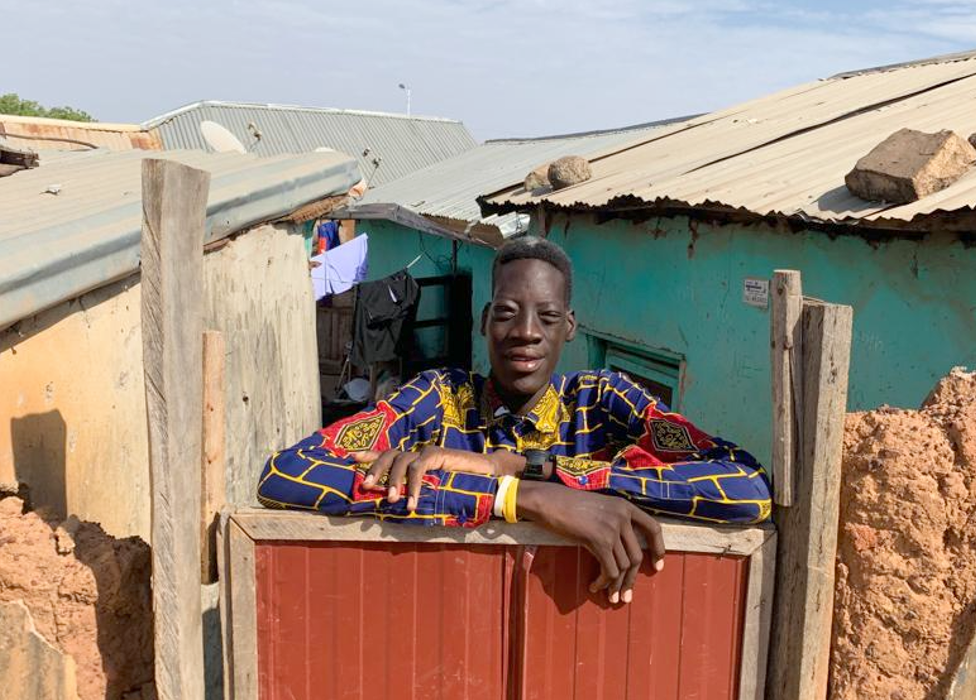 The Ghanaian giant reported to be the world's tallest man