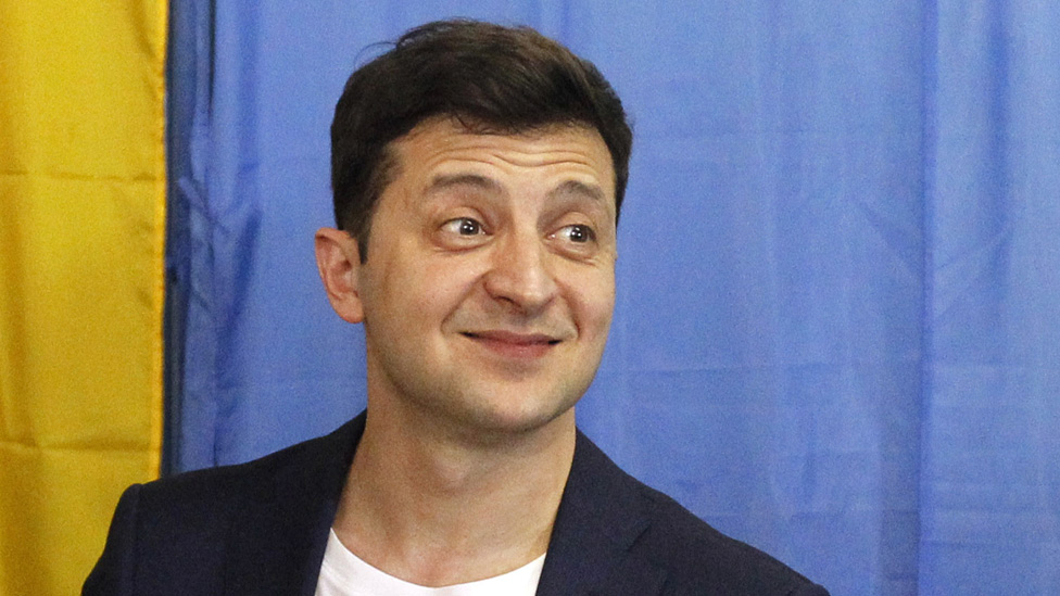 Ukraine Election Comedian Zelensky Wins Presidency By Landslide Bbc News 4908