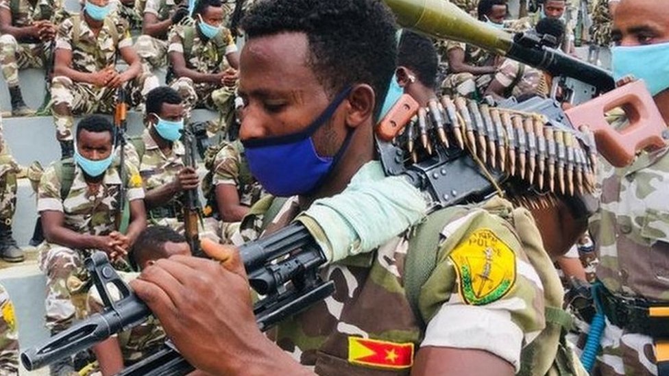 The Tigray region's special police forces 