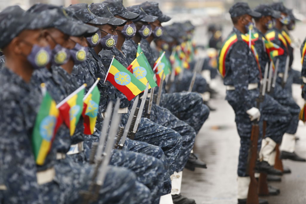 Ethiopian police offiers