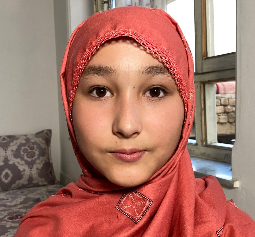 Tamana, a young Afghan woman 