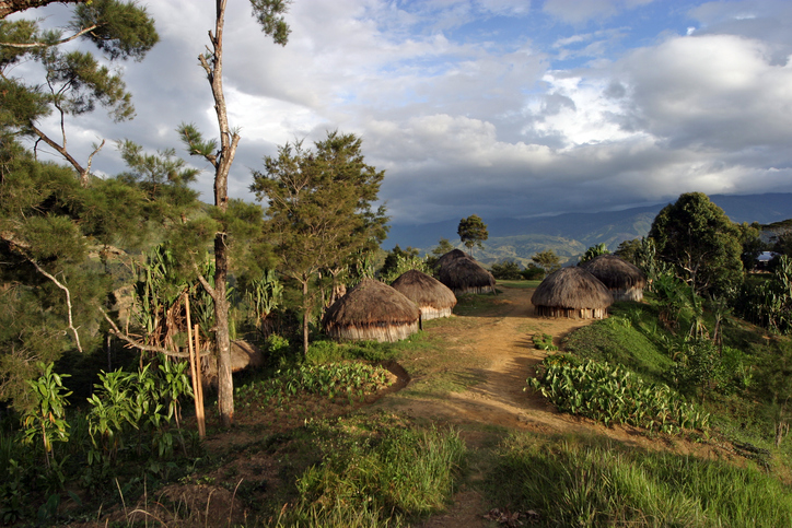 Posters warning against sorcery-related violence and domestic violence in Papua New Guinea