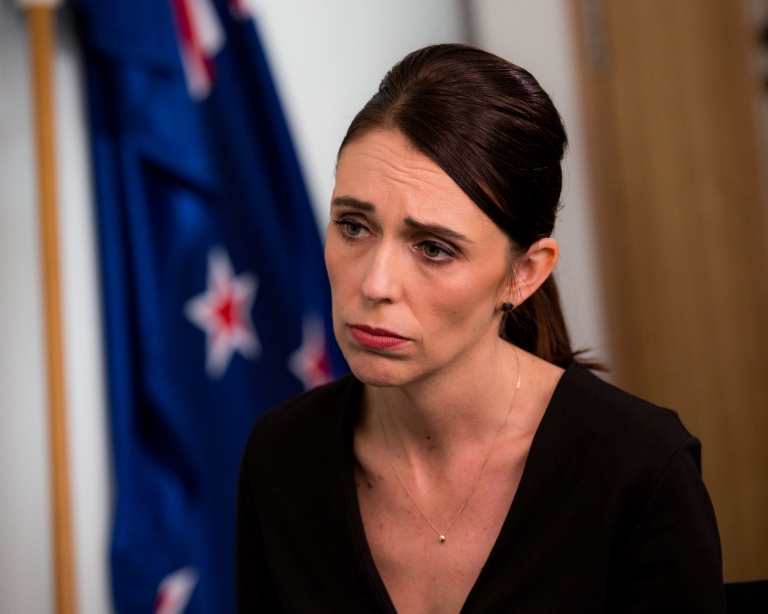 New Zealand prime minister Jacinda Ardern