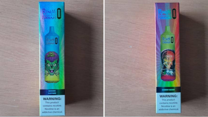 tornado vape illegal Warning over dangerous 'super vapes' seized in Lincolnshire