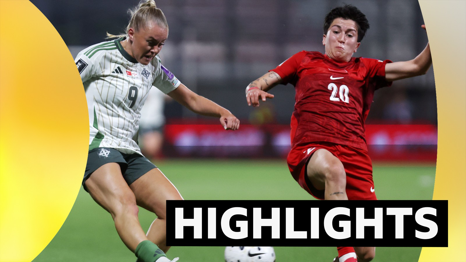 Watch: Northern Ireland taste defeat in Turkey