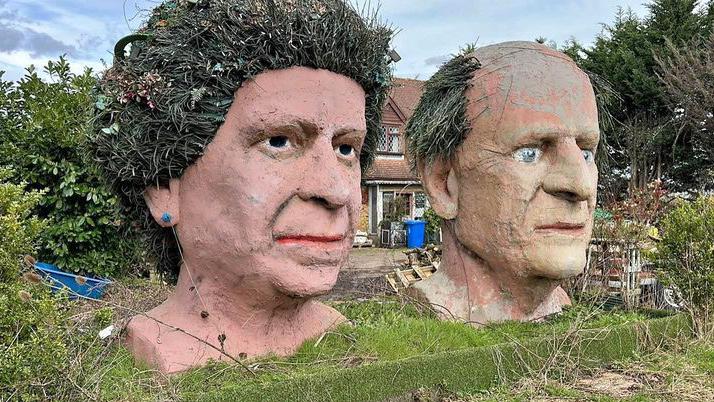 Windsor: 12ft statues of late Queen and Philip for sale