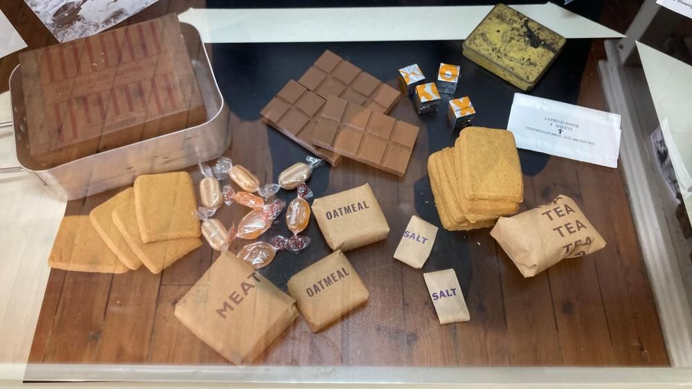 D-Day: Four sheets of loo paper and 10 biscuits