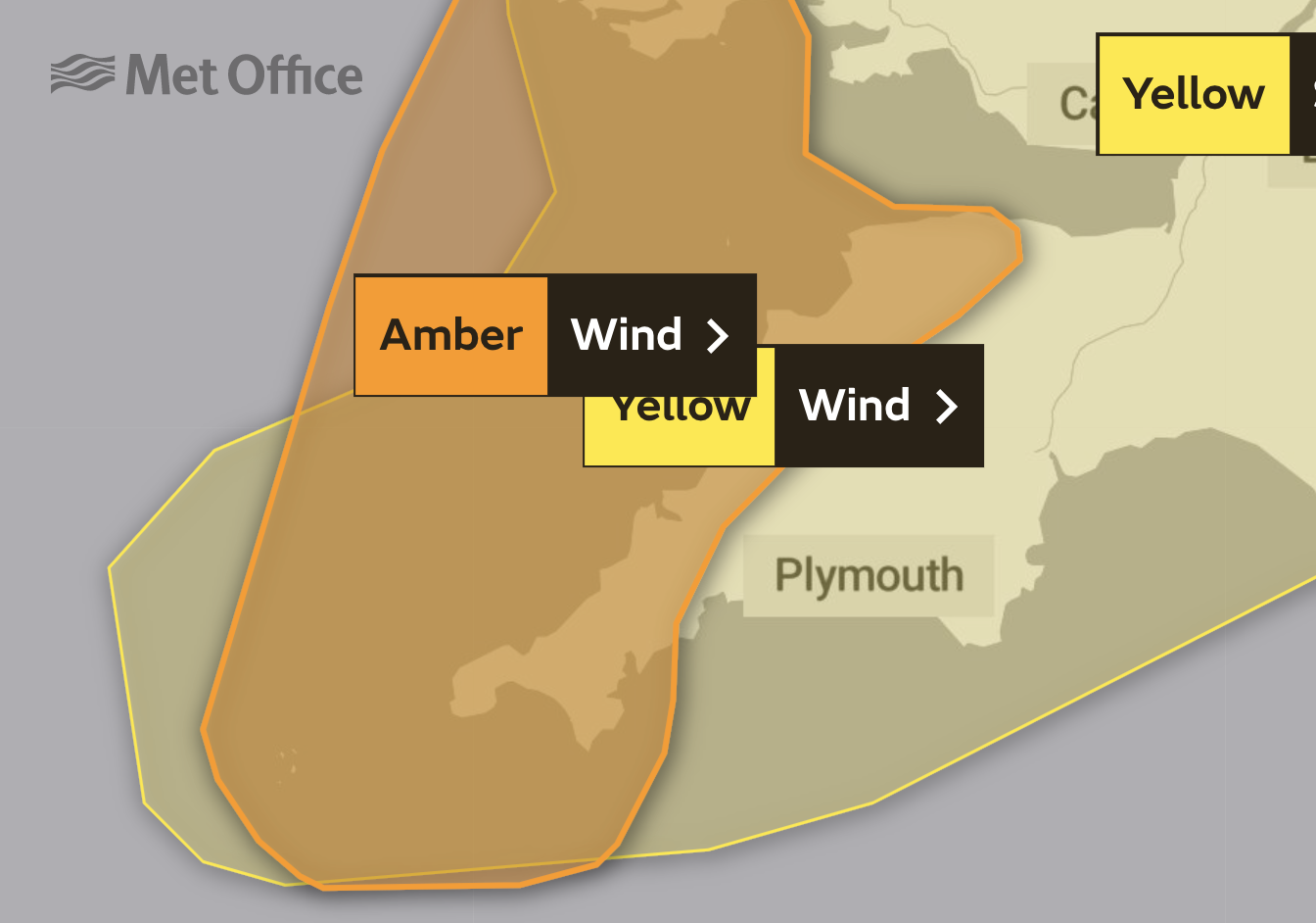 storm arwen weather warnings for devon and cornwall bbc news