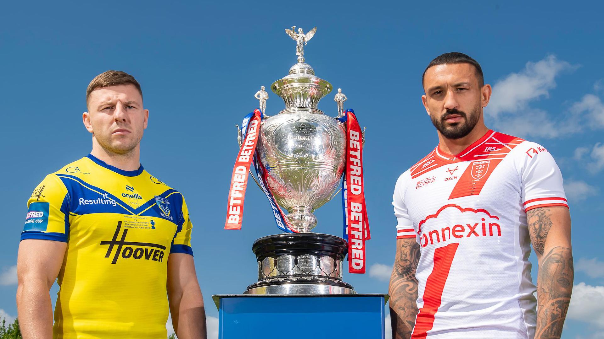 Challenge Cup final: Warrington Wolves face Hull KR in tussle for first  men's silverware of 2025 - BBC Sport