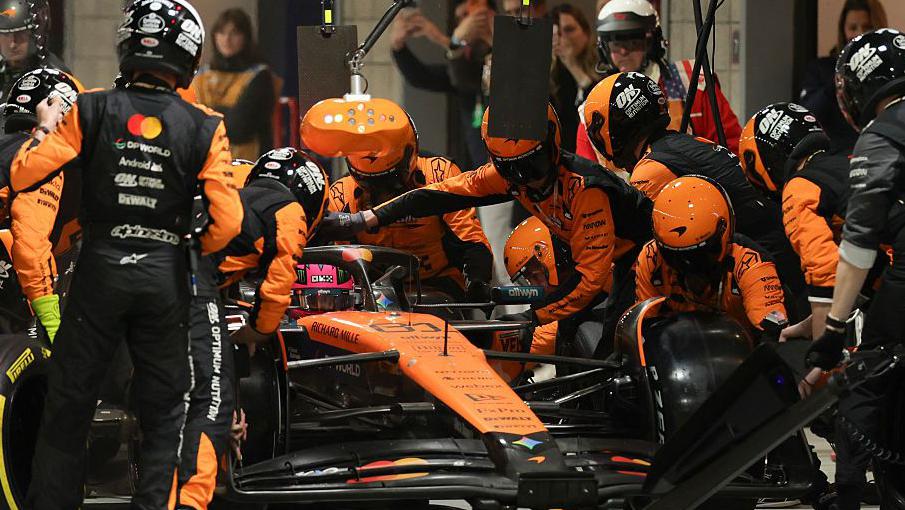 McLaren had 'concern' early in Las Vegas GP after Lando Norris & Oscar Piastri  disqualified - BBC Sport