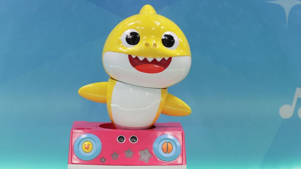 完売　限定　入手困難　Baby Shark 10周年 クリアレコード Pinkfong Baby Shark 10 Years Limited Edition (Clear Liquid Filled
