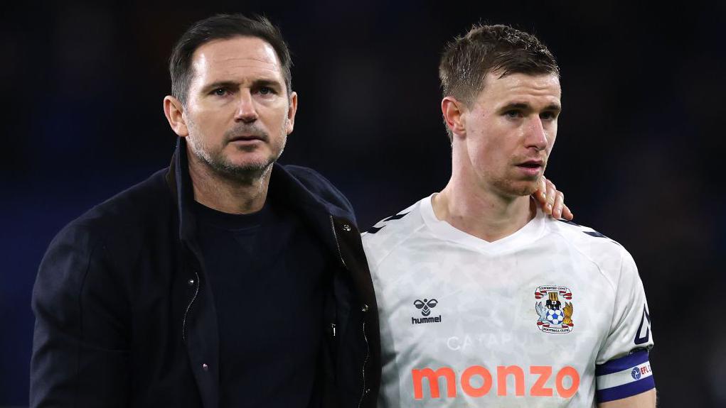 Coventry City manager Frank Lampard reveals Ben Sheaf injury news - BBC Sport