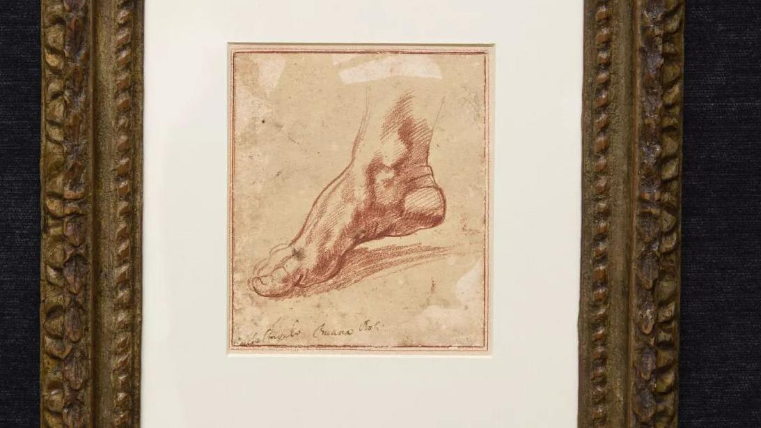 ミケランジェロ MICHELANGELO DRAWINGS Newly discovered Michelangelo foot sketch sells for £16.9m