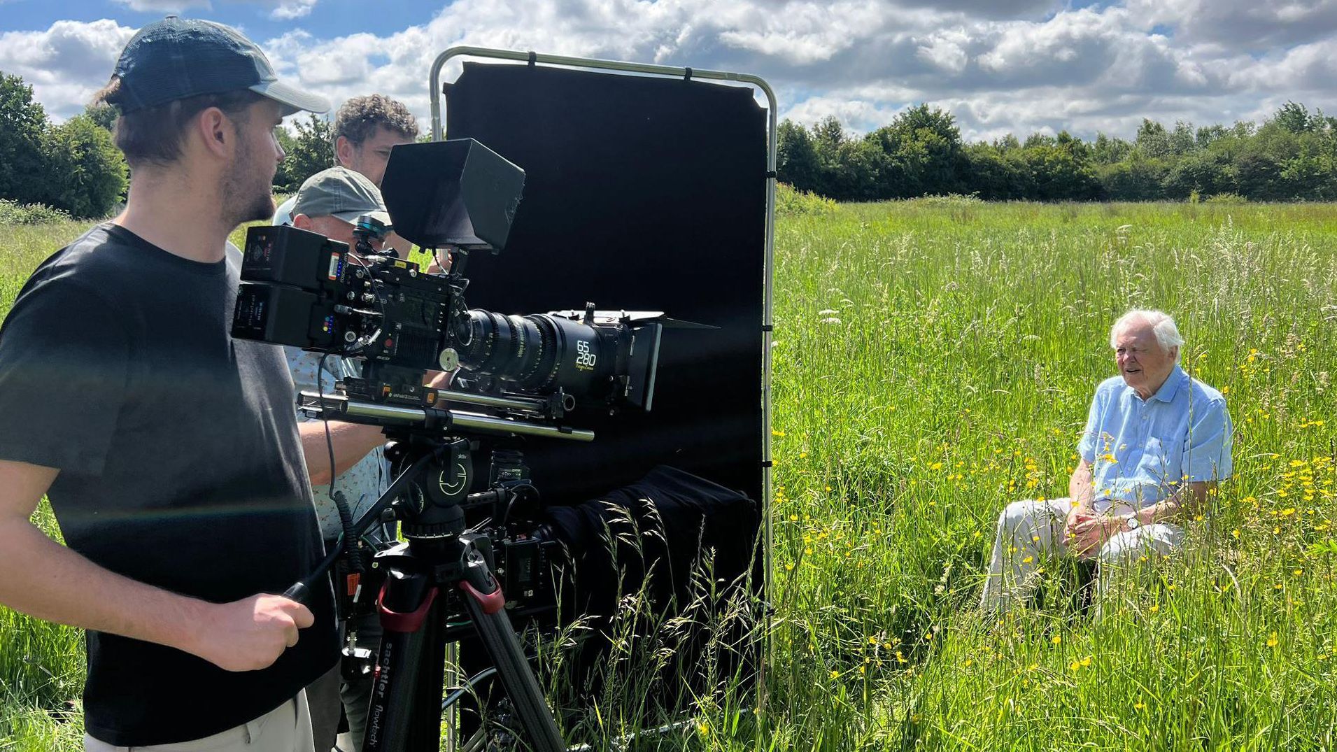 'A letter from Attenborough started my wildlife filming career'