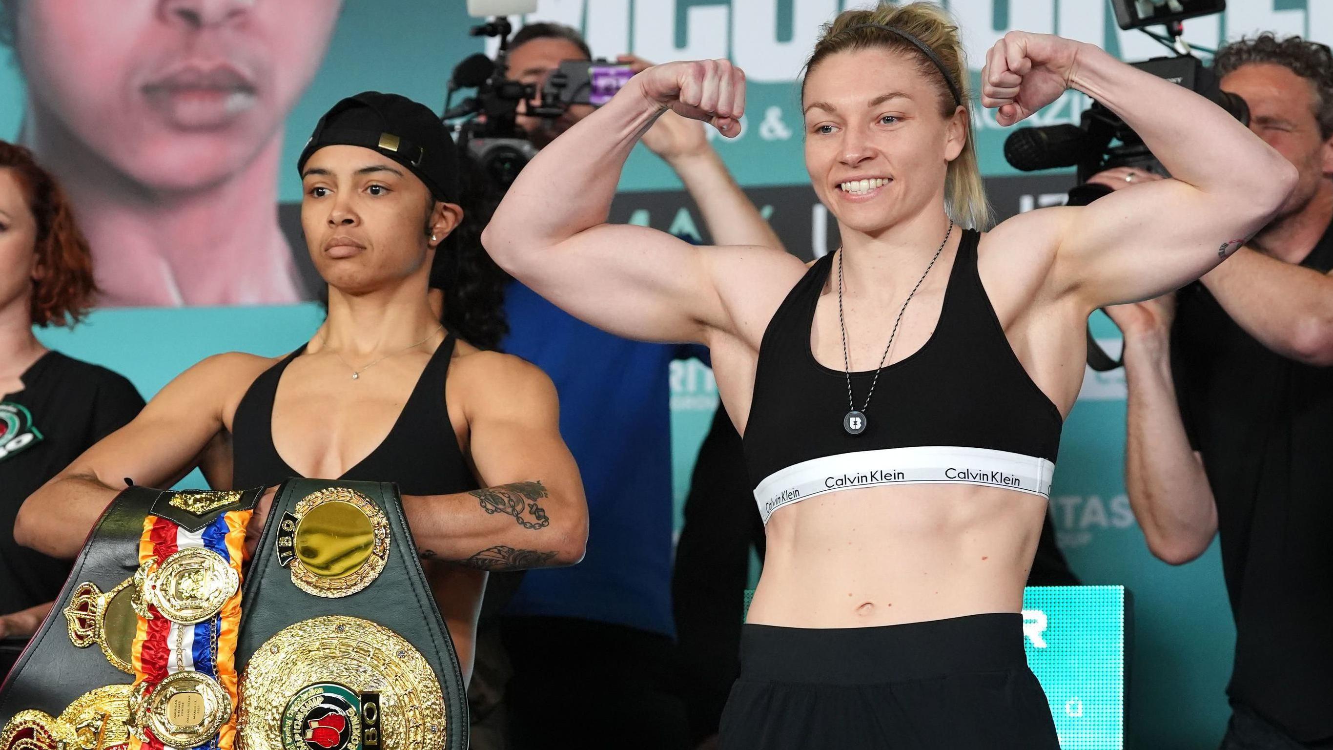 Lauren Price v Jessica McCaskill: Big fight predictions - BBC Sport