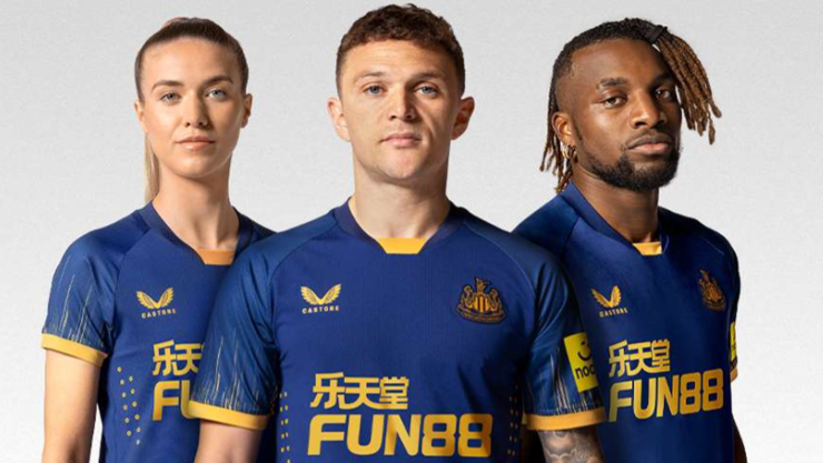  Newcastle United アウェイシャツ Newcastle United unveil new away kit - BBC Sport