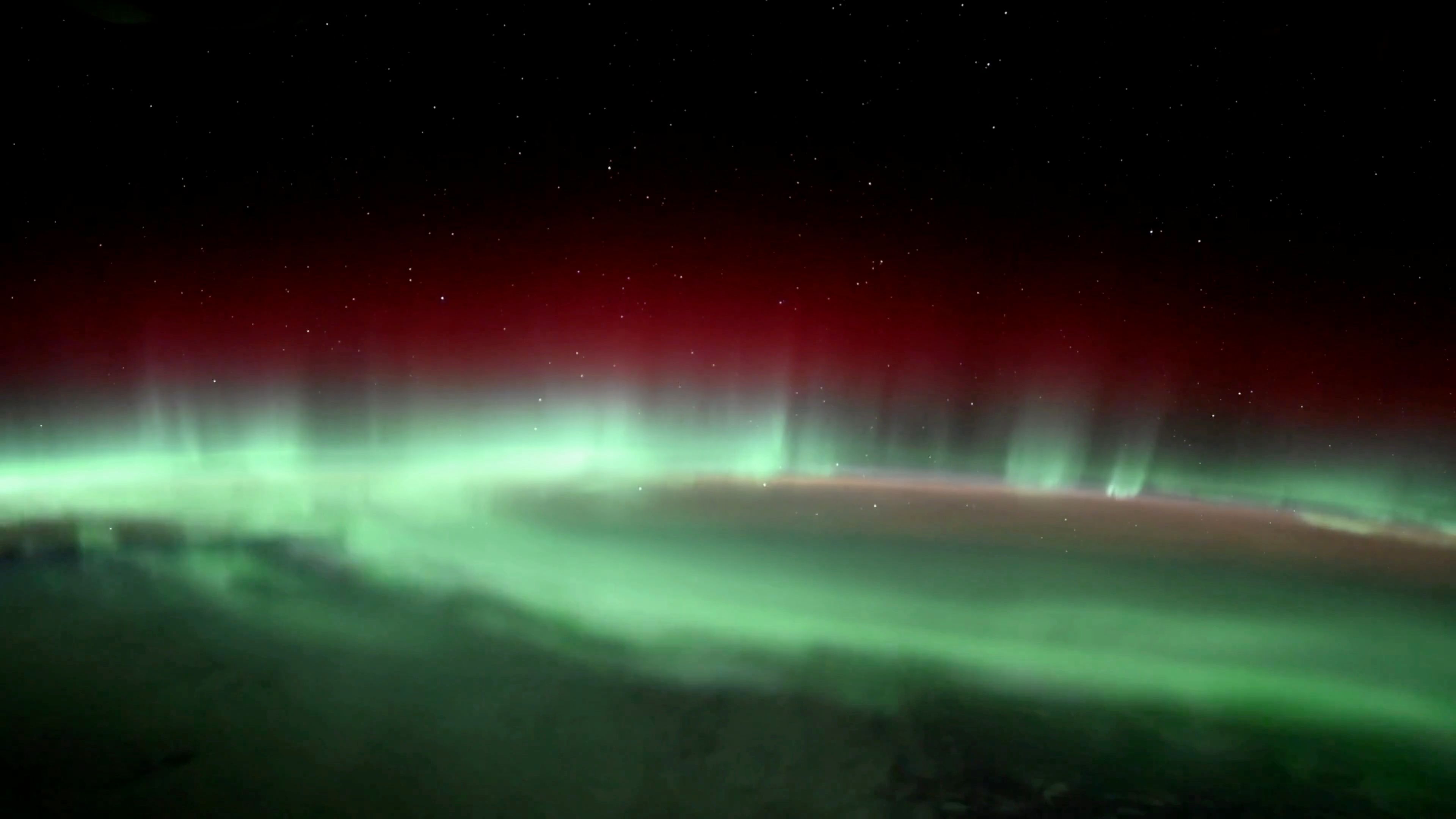 Two Comets Dance Over Northern Lights In Stunning ISS View