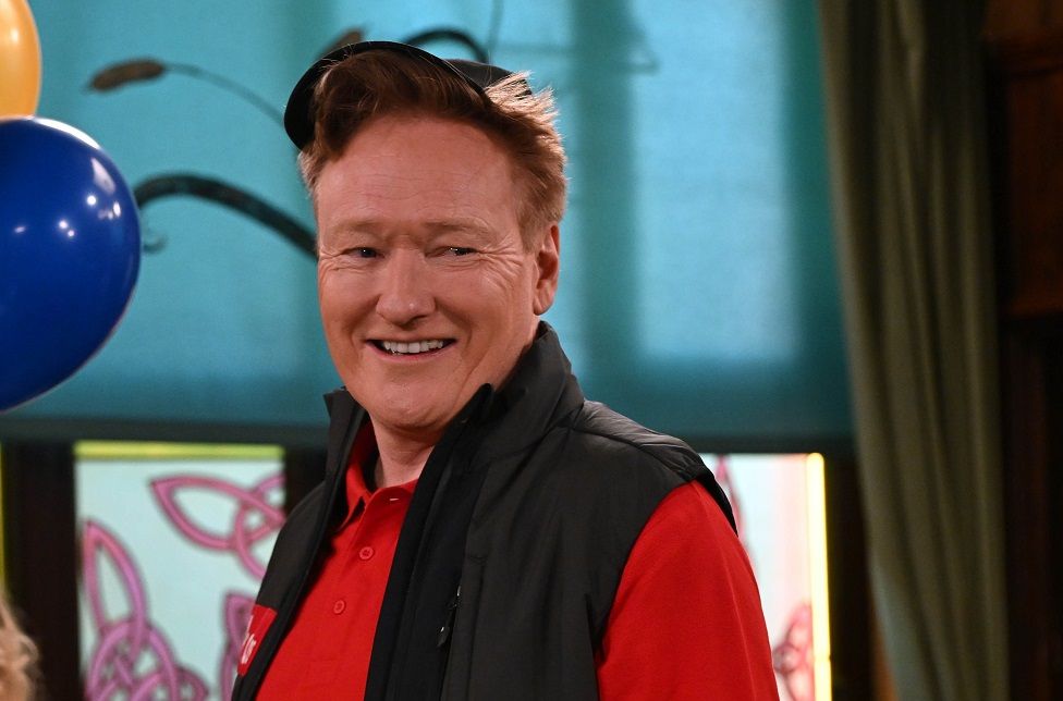 Why is Conan O'Brien on an Irish language soap opera?
