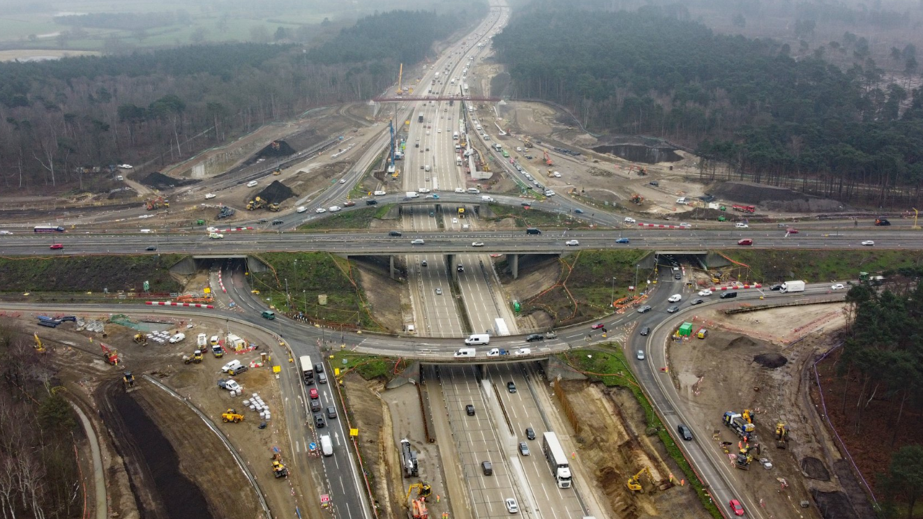 M25 A3 interchange roadworks to force residents into daily U turn