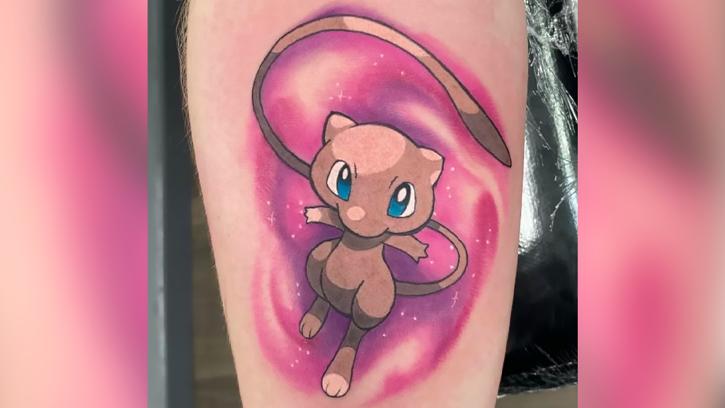 Tattoo artist aiming to ink 151 Pokémon characters