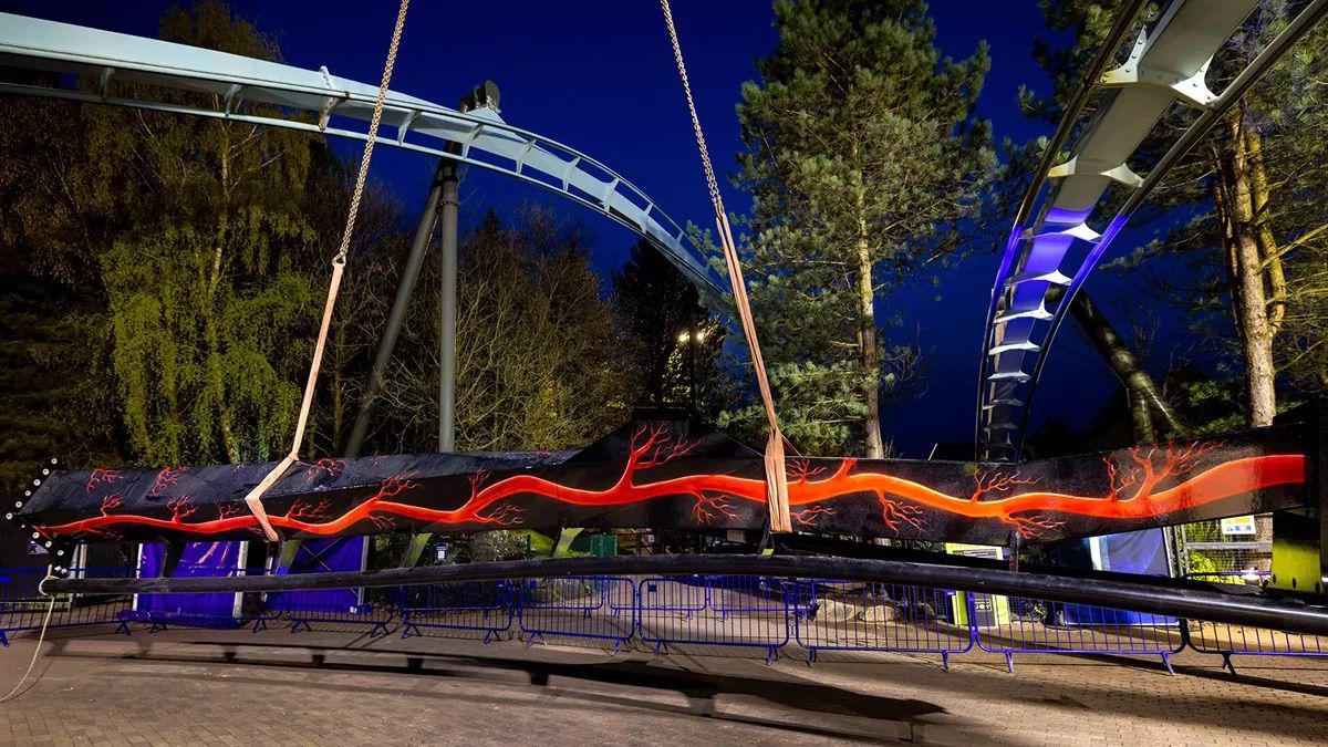 Alton Towers Resort Nemesis Reborn set to open next month