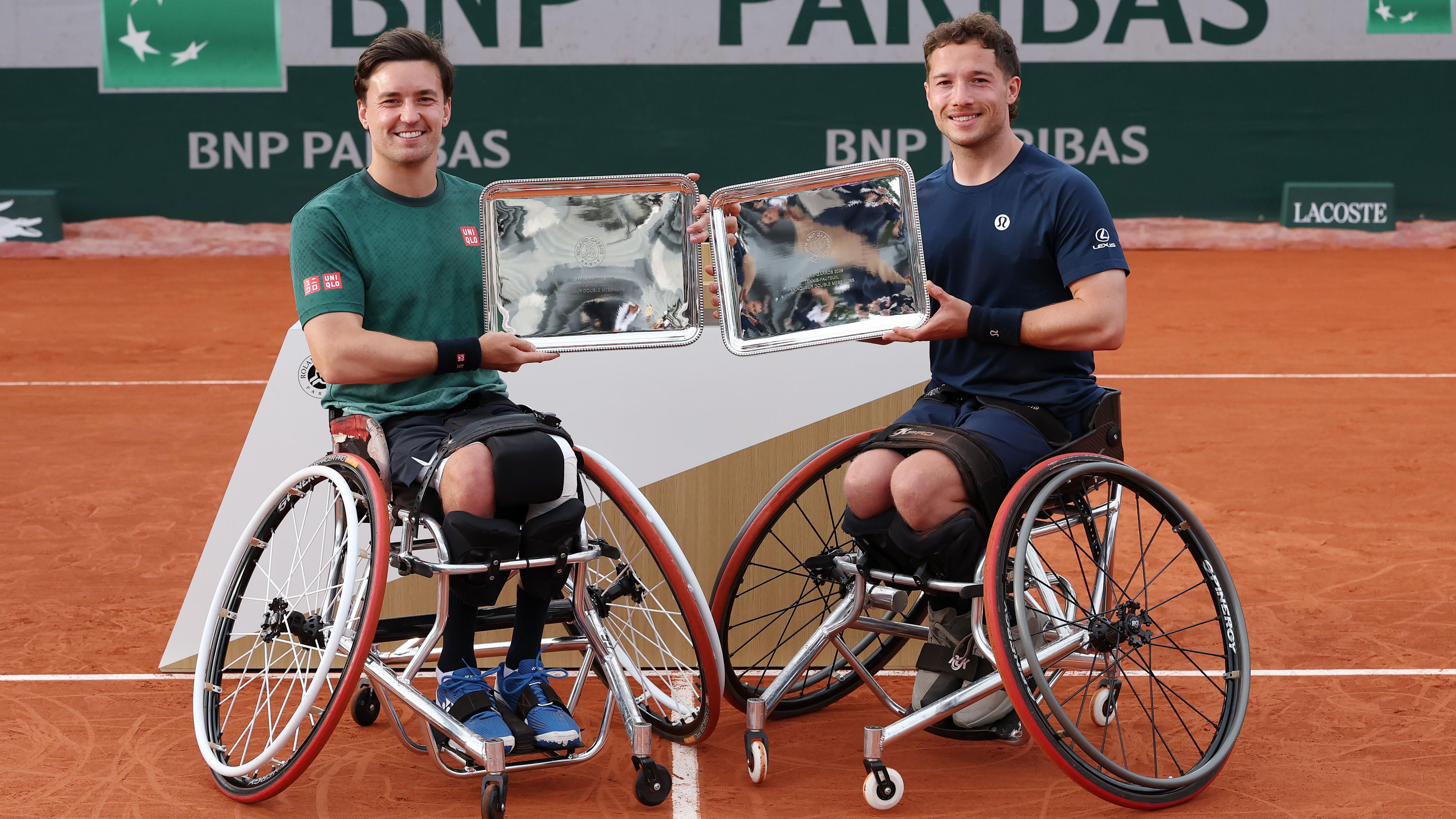 French Open 2026 results: Alfie Hewett and Gordon Reid win seventh