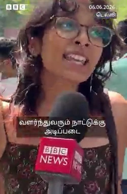 கல்வி அமைச்சர் நழுவ முடியாது: CJP போராட்டத்தில் பேசிய மாணவி.