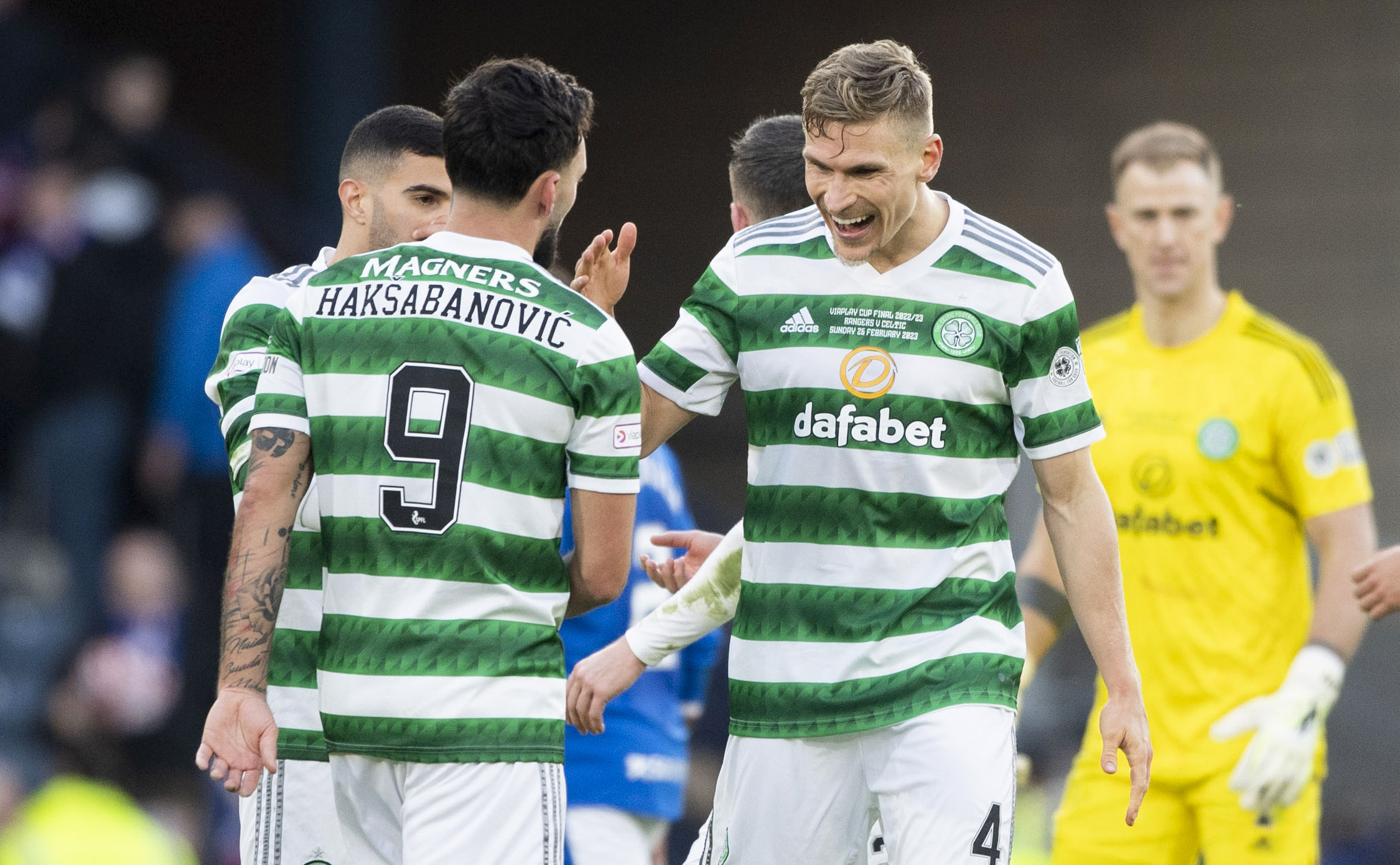 Celtic's big-game mentality pleases Starfelt - BBC Sport