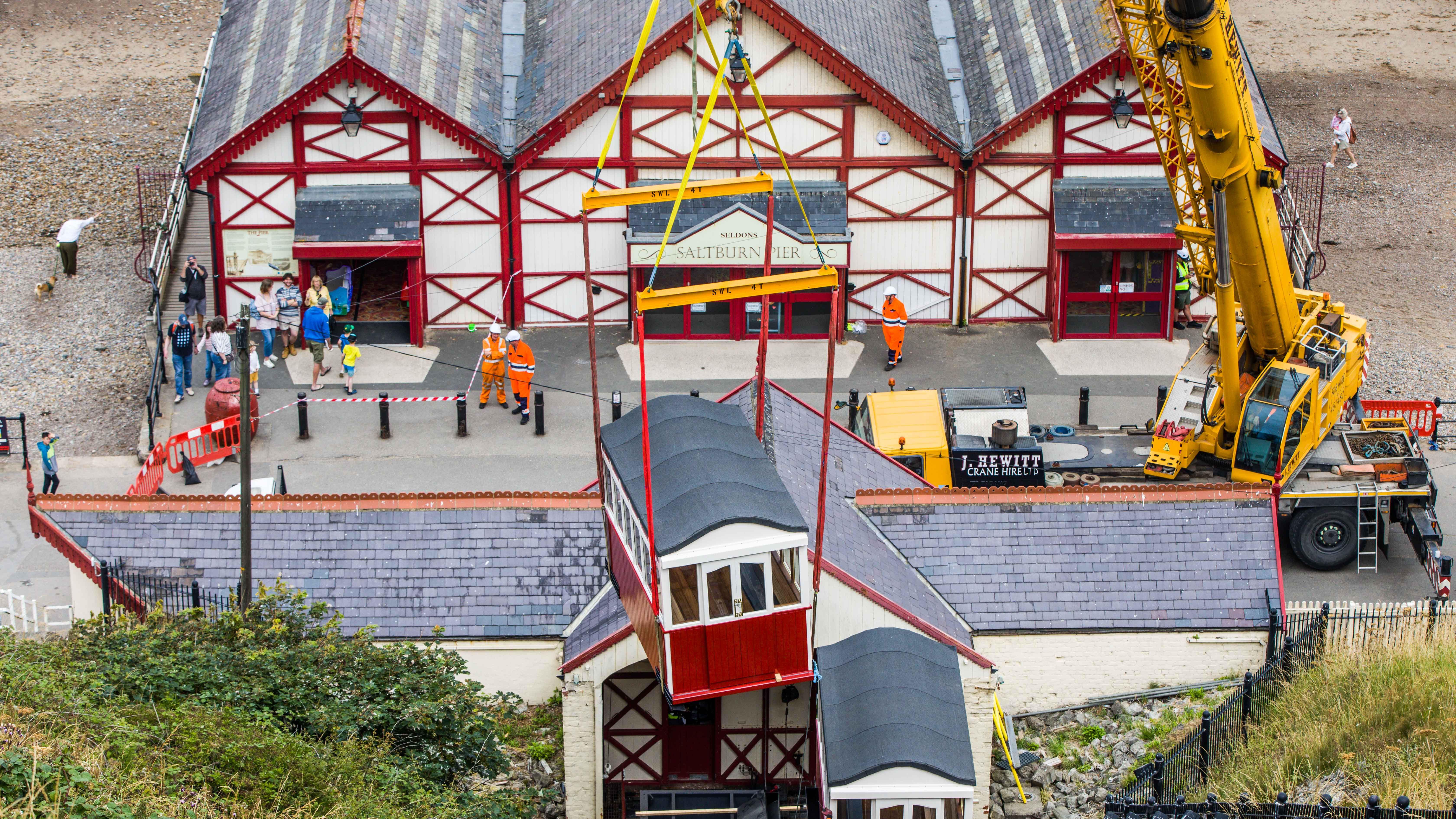 New bespoke carriages returned to historic Saltburn tramway