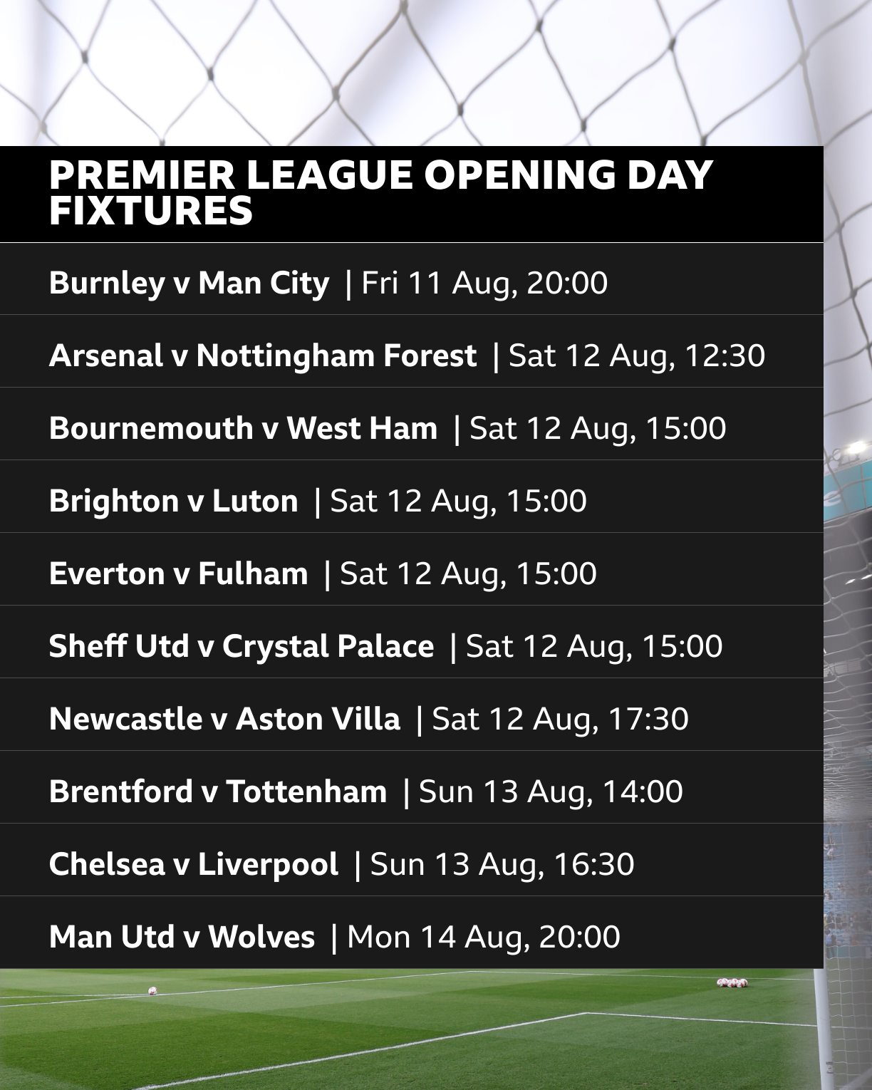 Luton fixtures hotsell