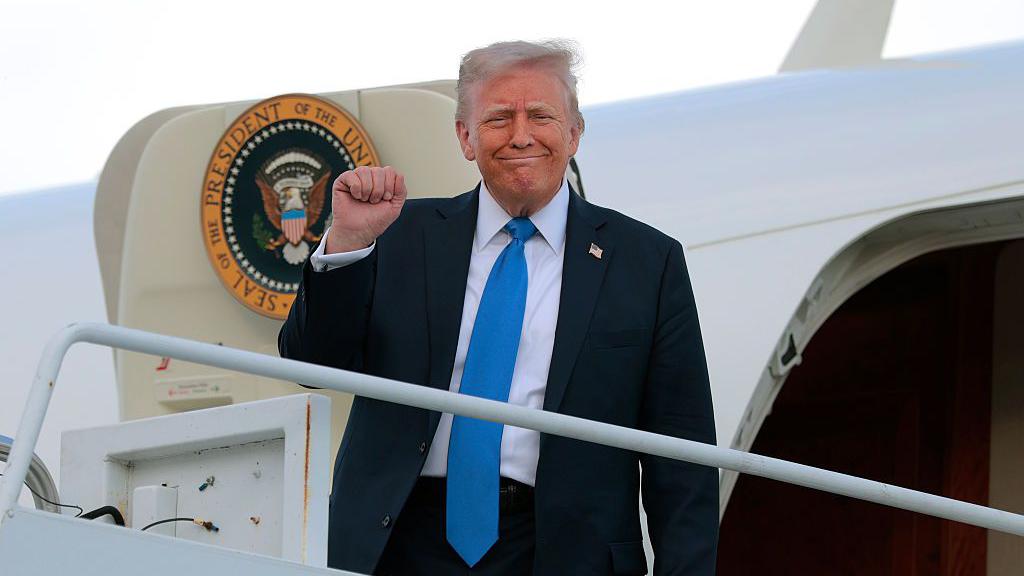 Trump says he won't seek a third term